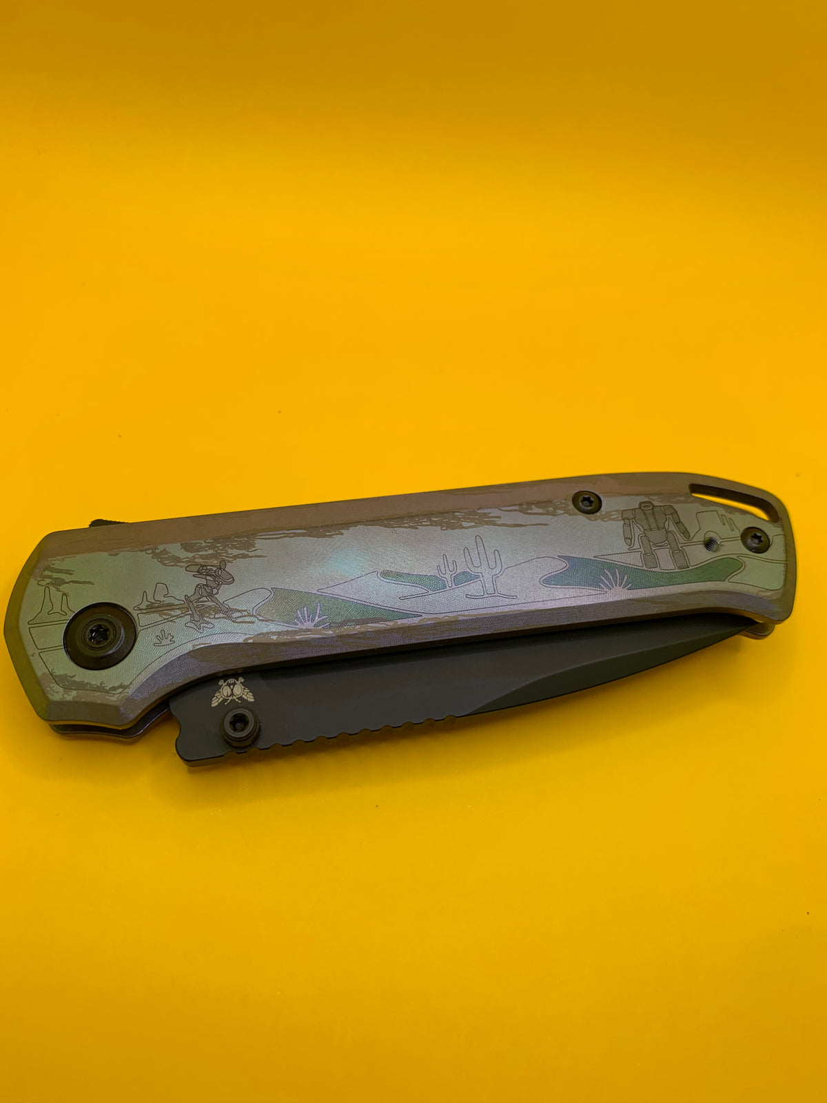 Custom Flytanium Arcade Lite With Titanium Scales “Gravewalker"