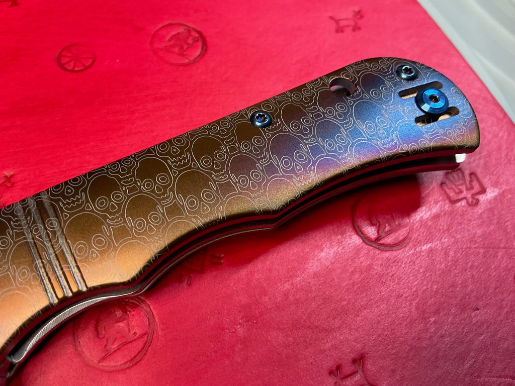 Custom Dreamtech D4453LG with titanium scales