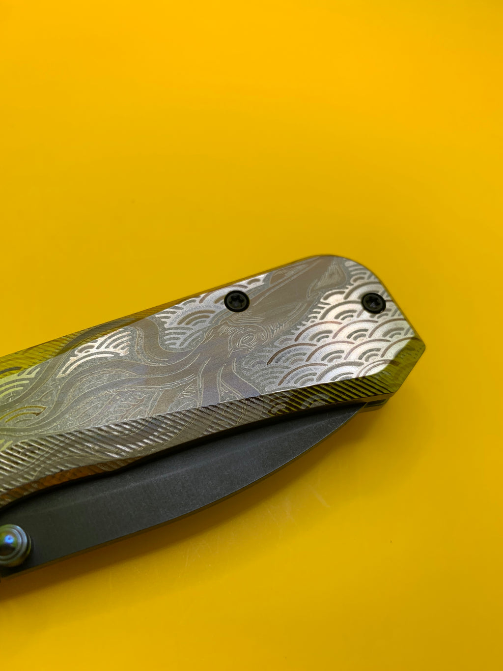 Custom WE Banter with titanium scales “Japanese Squid"