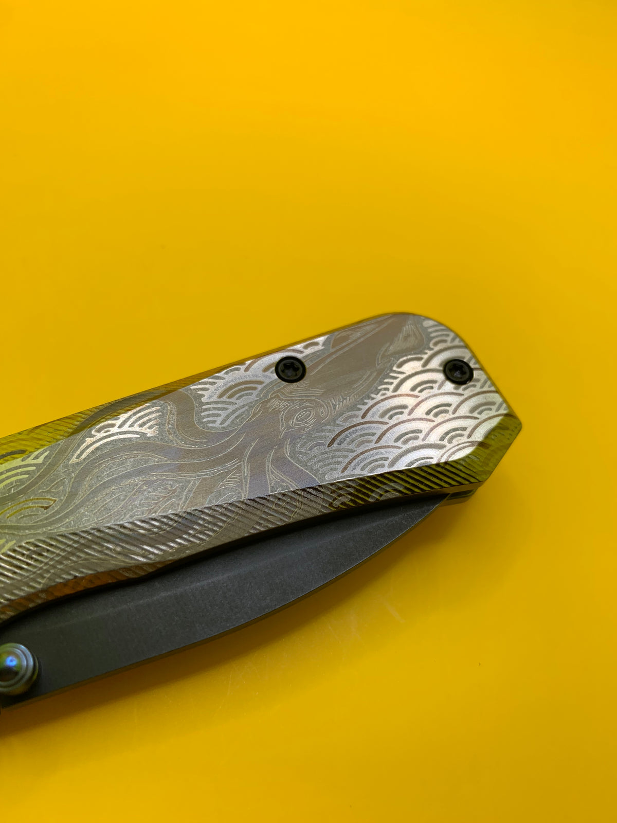 Custom WE Banter with titanium scales “Japanese Squid"