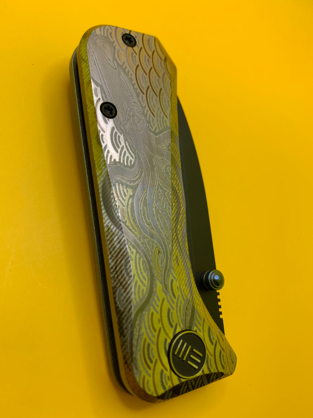 Custom WE Banter with titanium scales “Japanese Squid"