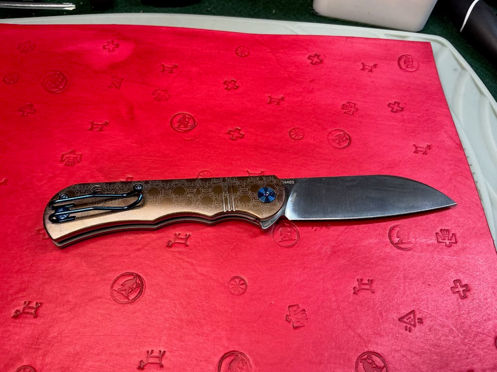 Custom Dreamtech D4453LG with titanium scales