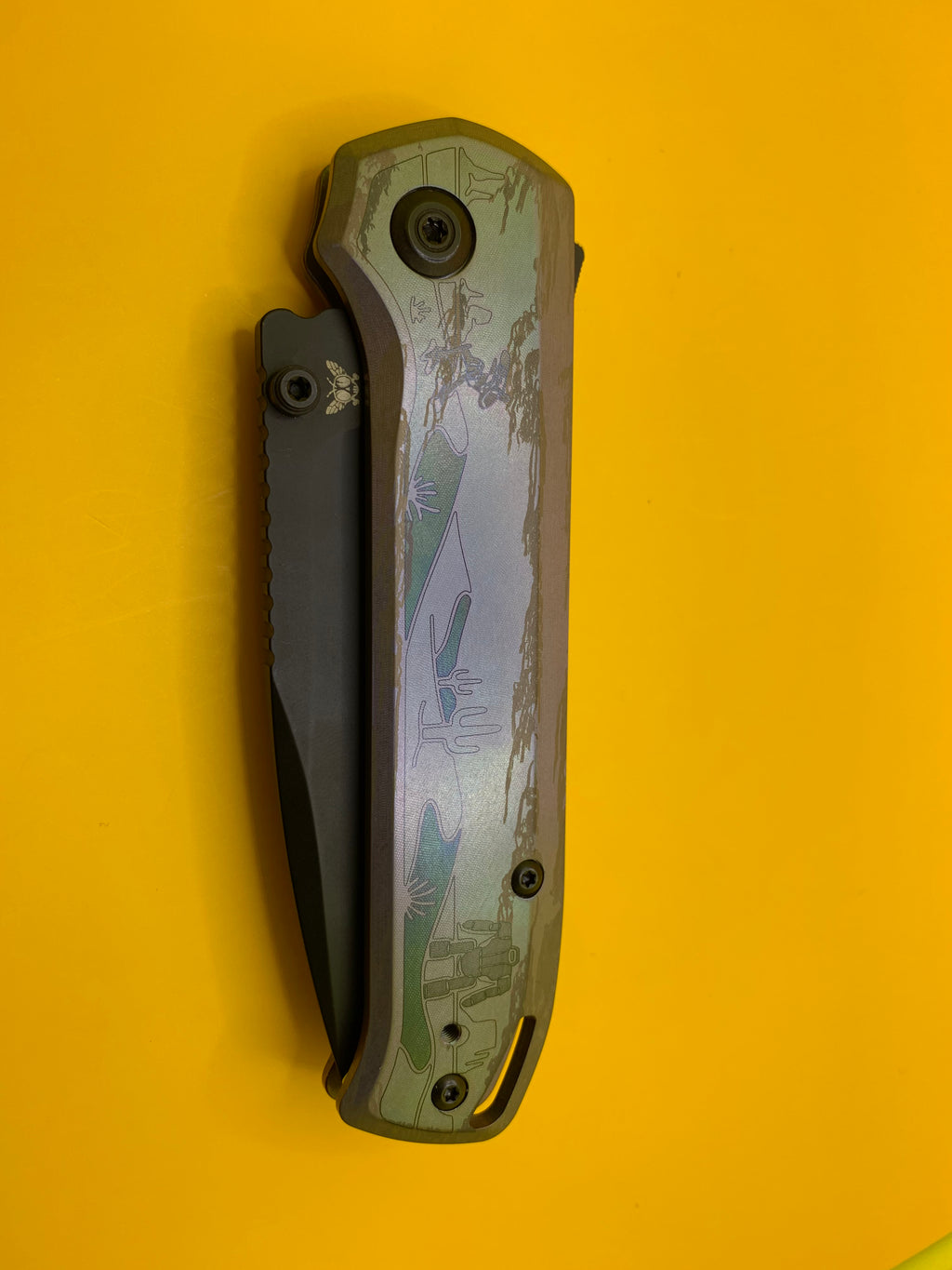 Custom Flytanium Arcade Lite With Titanium Scales “Gravewalker"