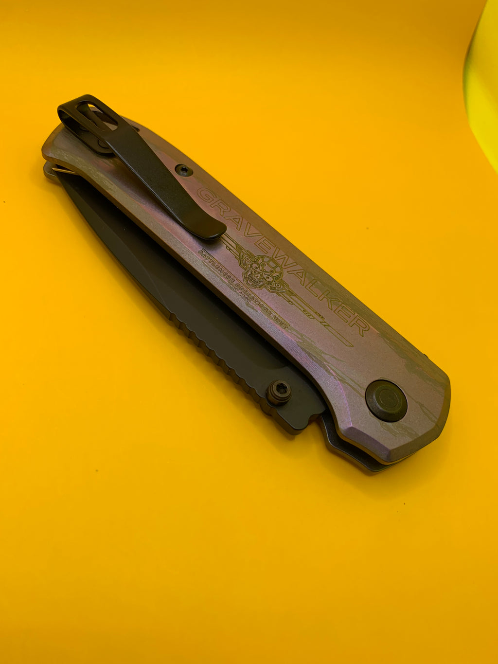Custom Flytanium Arcade Lite With Titanium Scales “Gravewalker"