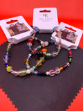 Three is better than one Mixed Media Bracelets