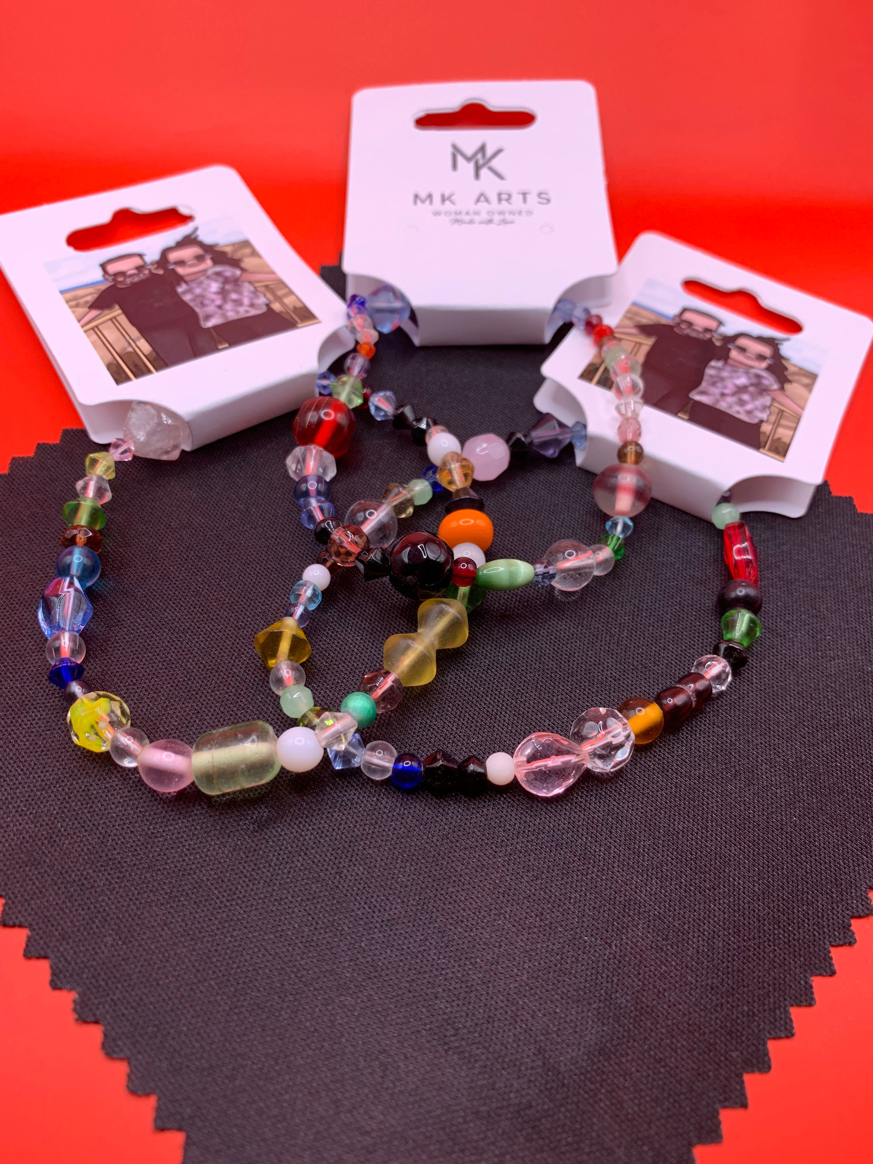 Three is better than one Mixed Media Bracelets