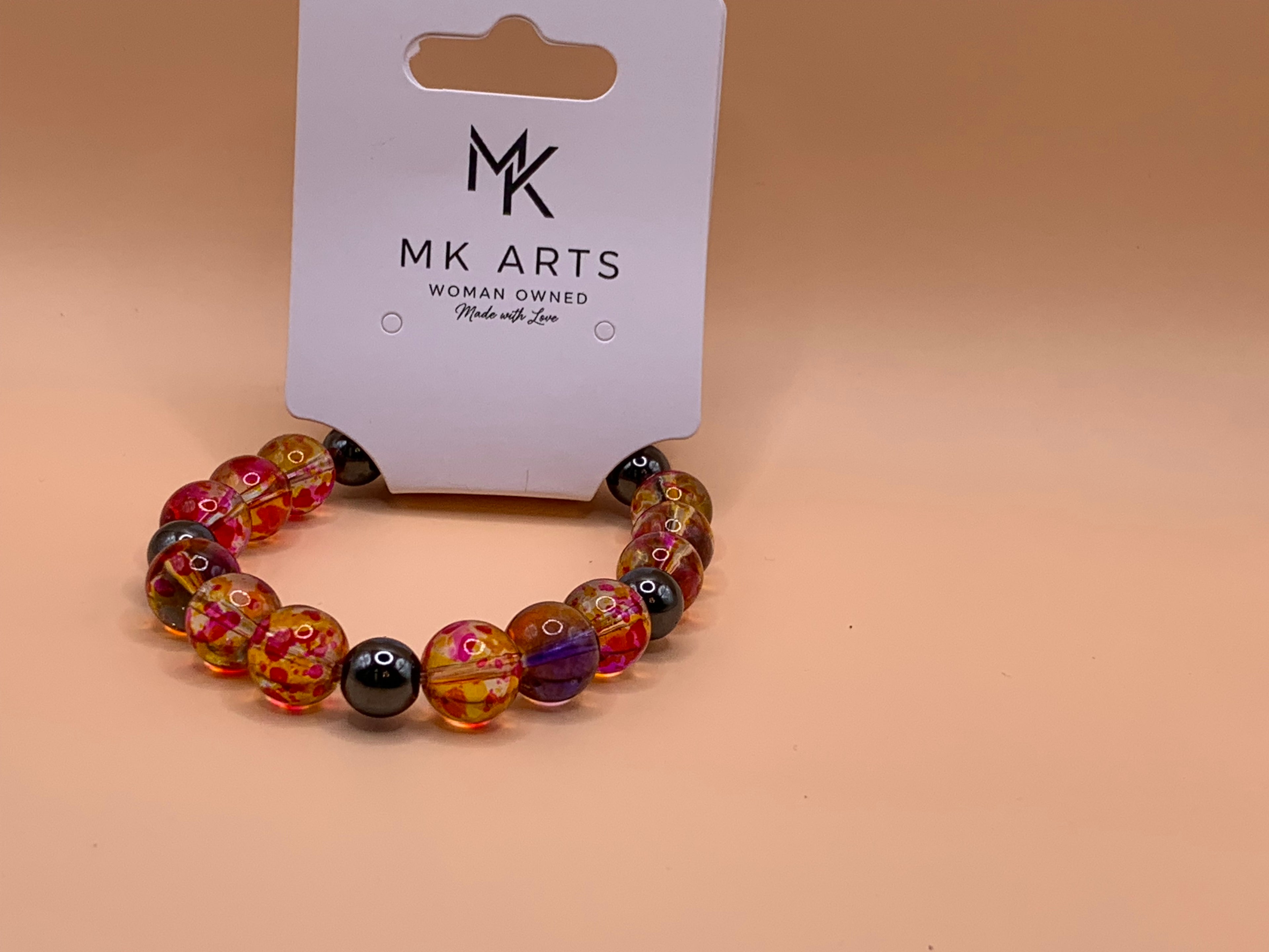 Agate & Light — Polished Agate Bead Bracelet