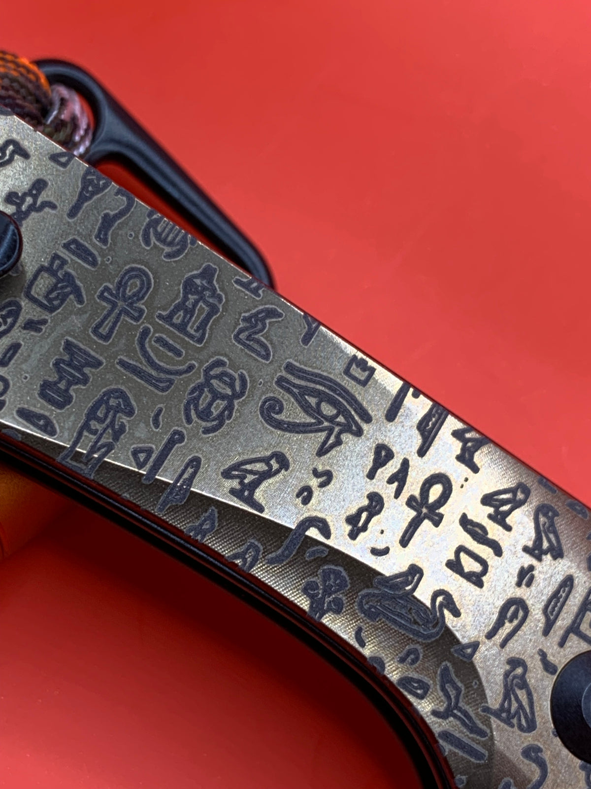 Custom Civivi Elementum Button Lock “Tomb Treasure"